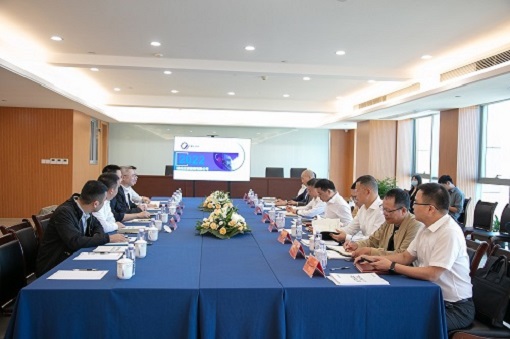 臺州市委常委、溫嶺市委書記朱建軍，市委常委、常務副市長張釗一行在建經咨詢走訪調研